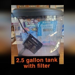 Fish Tank + Supplies